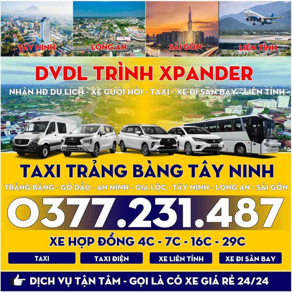 Taxi Trảng Bàng Tây Ninh