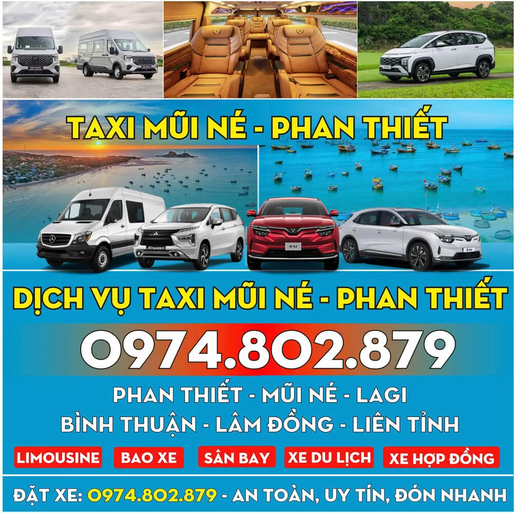 Taxi Điện MŨI NÉ Lâm Đồng