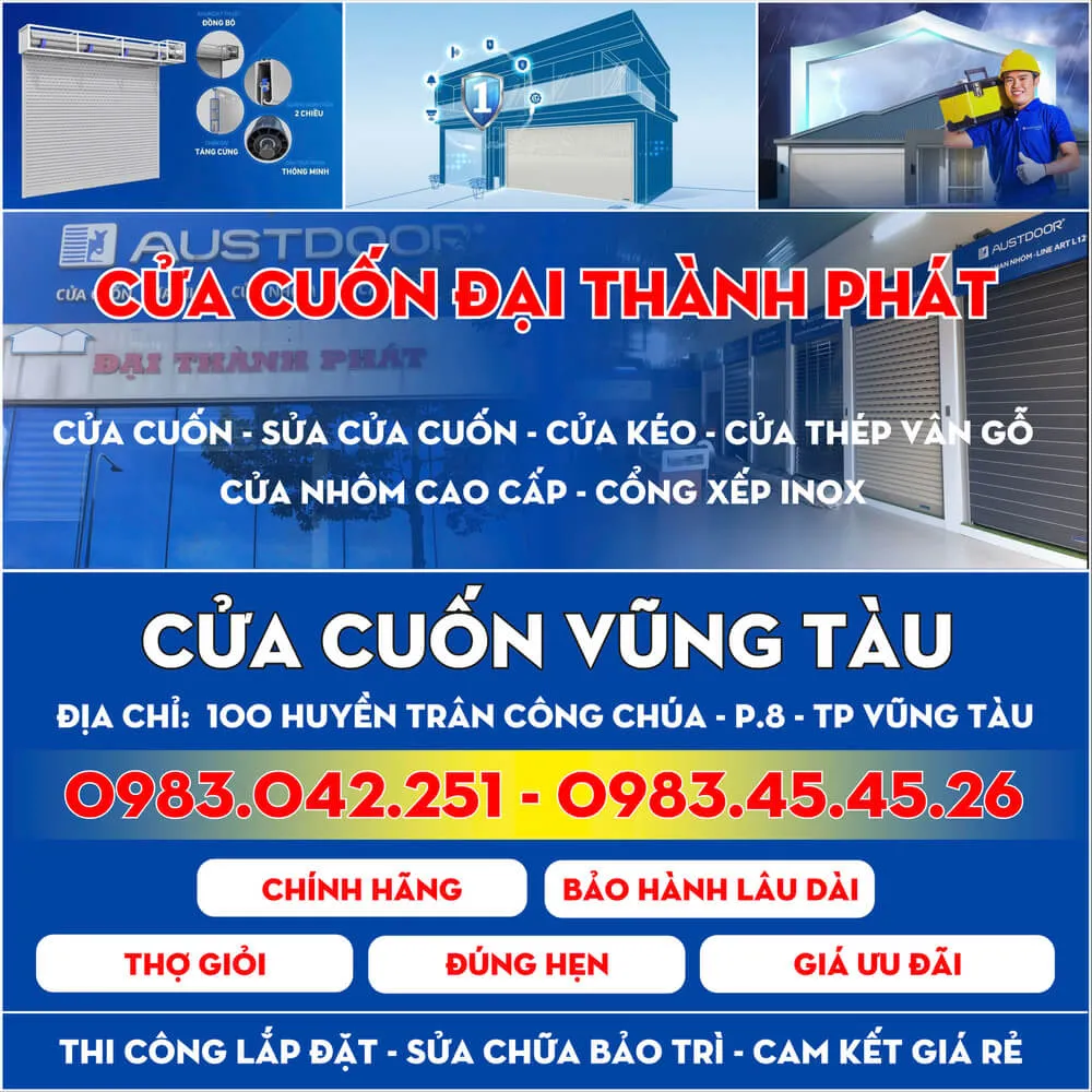 Dịch Vụ Cửa Cuốn BÀ RỊA VŨNG TÀU