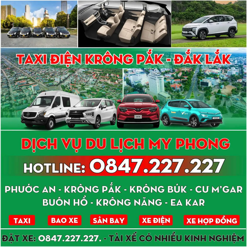 Taxi KRÔNG PẮC Đắk Lắk