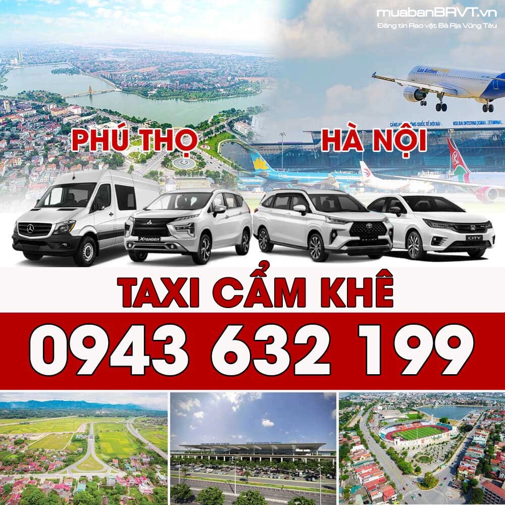 Taxi CẨM KHÊ Phú Thọ