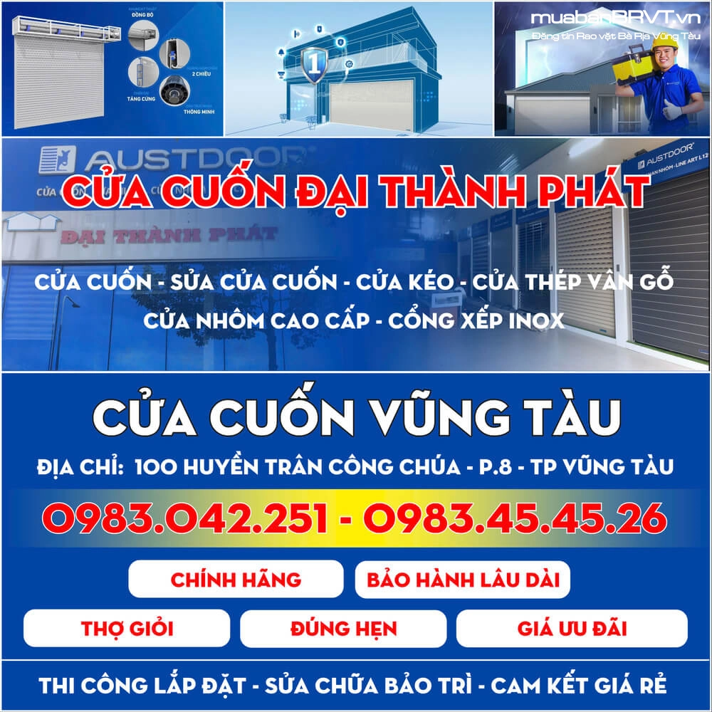 Cửa Cuốn LONG TOÀN - Tiện Lợi, Chắc Chắn, Giá Tốt Nhất