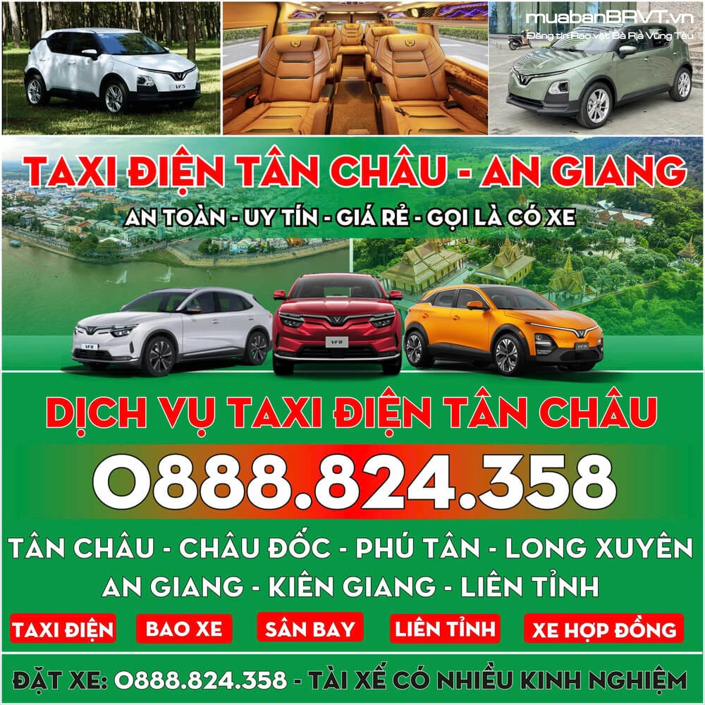 Taxi Điện TÂN CHÂU An Giang