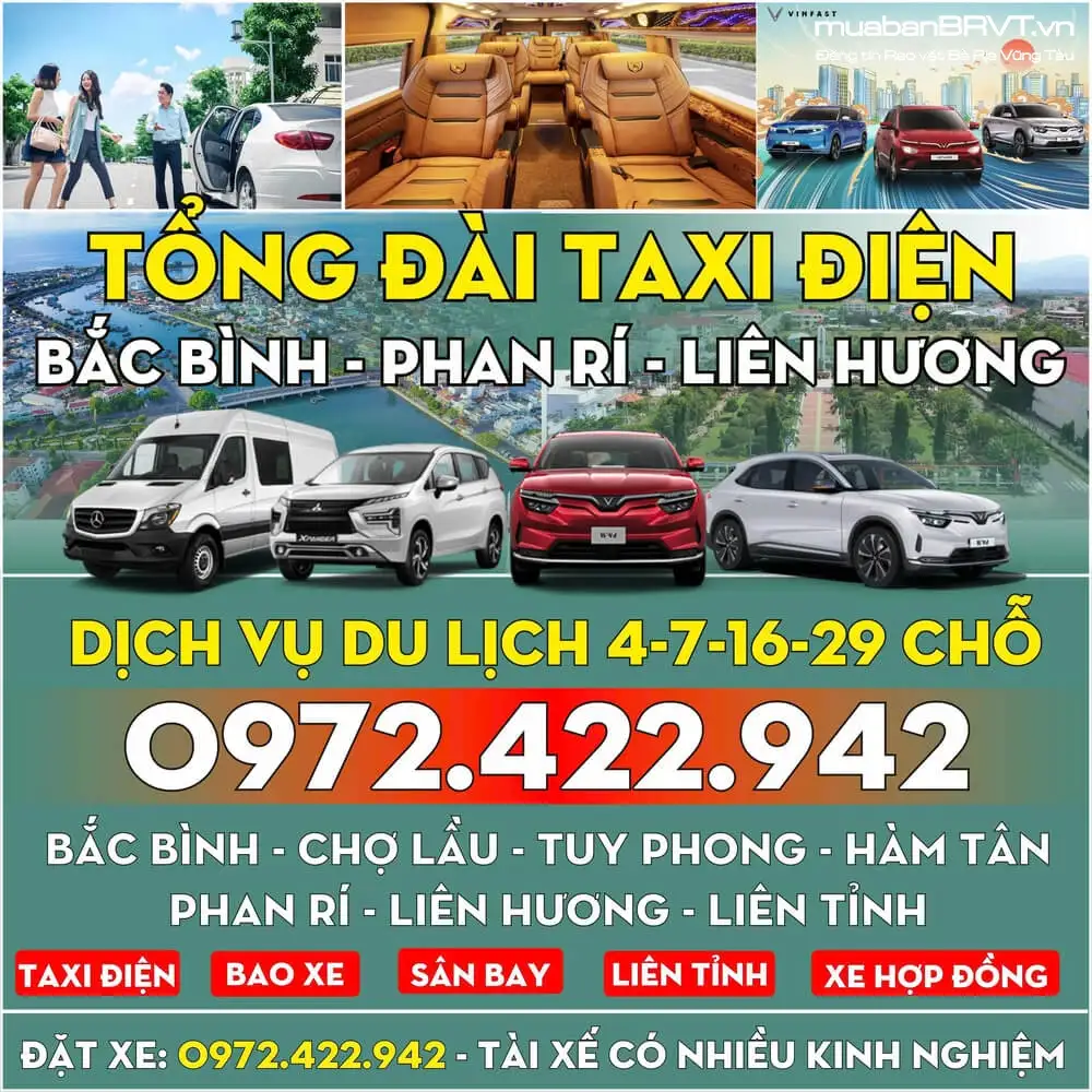 Tổng Đài Taxi Chợ Lầu Bắc Bình Lâm Đồng – Số Điện Thoại Đặt Xe