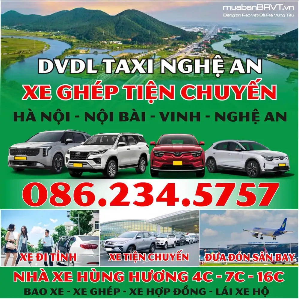 Xe ghép Hà Nội Hoàng Mai Nghệ An